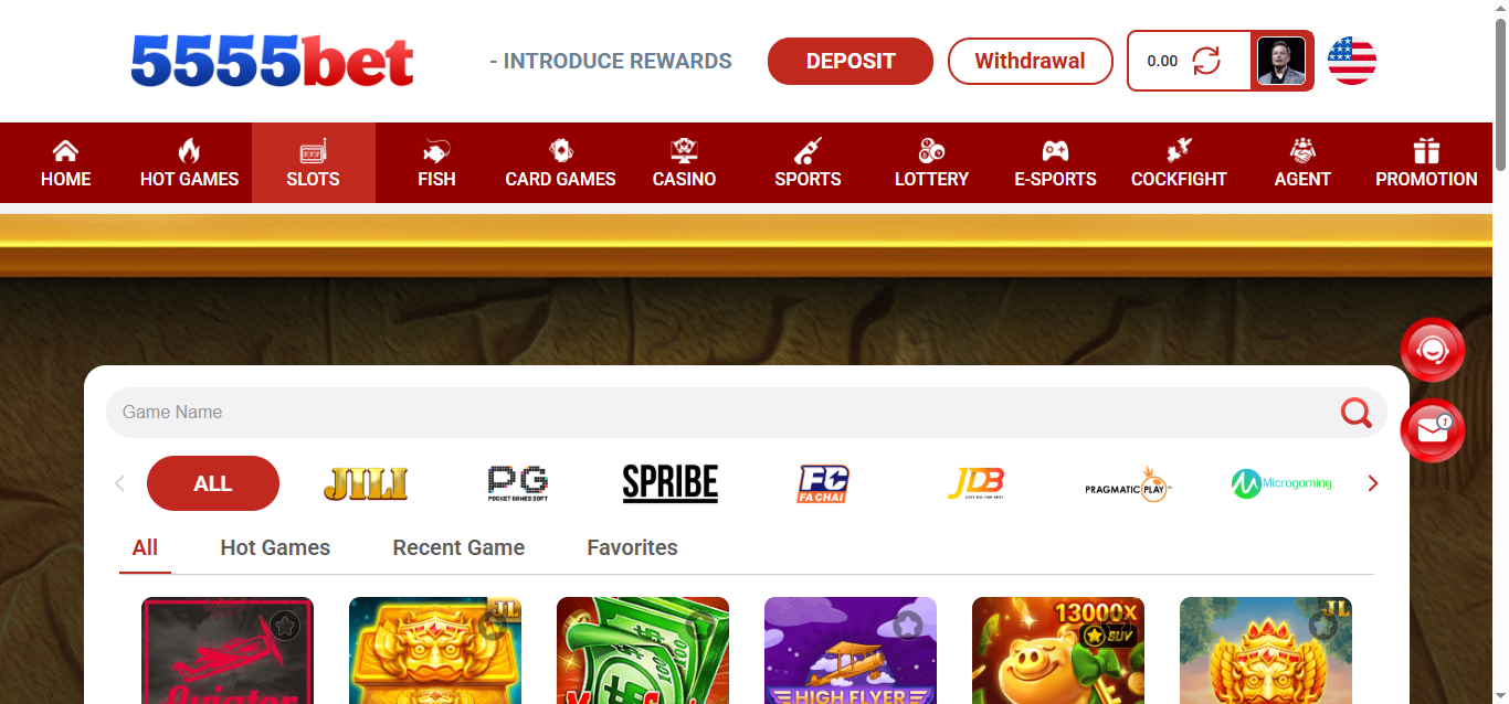 5555bet game image