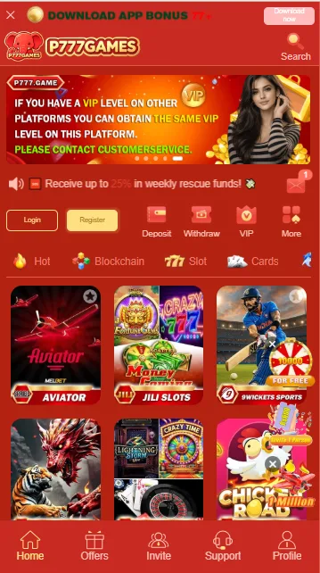 p777 games app image
