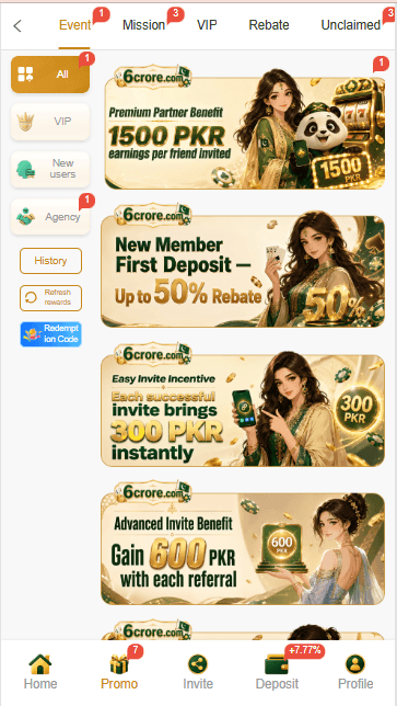 6crore game promo image