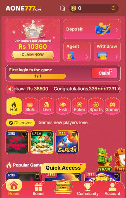 aone777 game image
